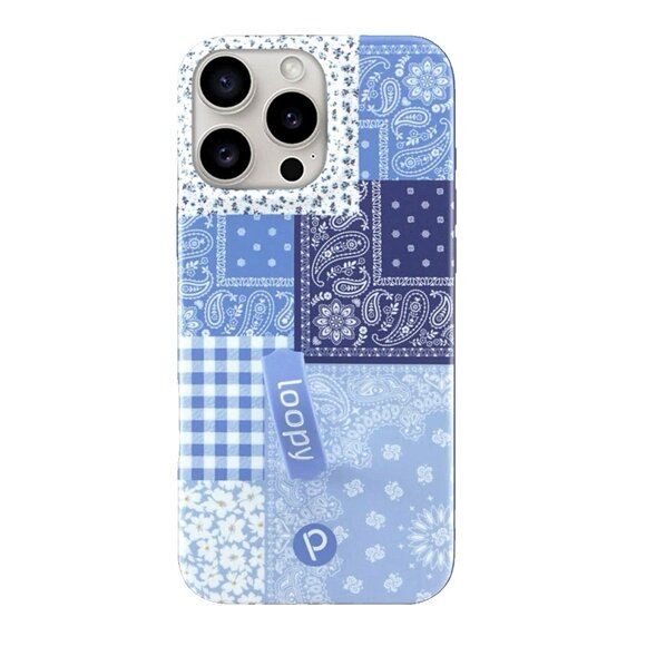 NWT Loopy BANDANA BLUES iPhone 15 Pro Max Phone Case - Righty - Picture 2 of 9